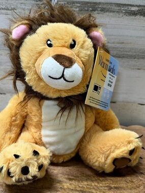 Warm Pals Louie Lion Plush Warmable Lion NWT